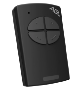 CONTROLE AGL KEY 433MHZ PRETO/BRANCO - AGL