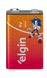 BATERIA 9V ZINCO 6F22 82294 - ELGIN