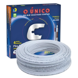 CABO COAXIAL 80 4MM FLEXIVEL BIPOLAR BLINDADO 100MTS - CONDUTTI CAIXA  AZUL