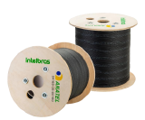 CABO OPTICO DROP 1KM CFOAC-BLI A/B-CM-01-FO-CO-LSZH PRETO - INTELBRAS