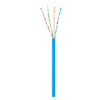 CABO U-UTP CAT5E 4PX24AWG CMX 100 COBRE AZUL RL 100M