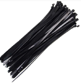 ABRACADEIRA PLASTICA UV PRETA 100MM X 2,50MM 100 PCS F7010UVPR100 - FRONTEC