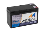 BATERIA ESTACIONARIA VRLA MOURA 12MVB ALARME G3 12VA - MOURA