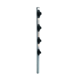 HASTE INDUSTRIAL ALUMINIO 23X23 80CM 4 ISOLADORES W 913305 - CONFISEG