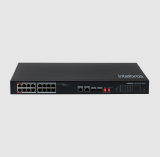 Switch Não Gerenciável 16 portas Fast Ethernet POE
