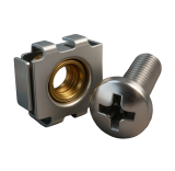 KIT PORCA GAIOLA (10 PARAFUSOS E 10 PORCAS ) - 3853 - MAX ELETRON