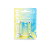 PILHA AA ALCALINA LR6 (BLISTER C/ 2) MAXPRINT - 756339