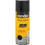 TINTA SPRAY ALTA T.PRETO FOSCO 350ML 6250350113  VONDER