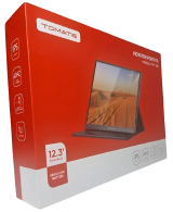 MONITOR TOMATE MTM-1203 12,3 LED PRETO 1920X1080 COM HDMI - TOMATE