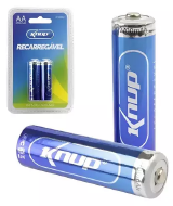 PILHA RECARREGAVEL AA KNUP KP-2800AA