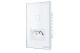 TOMADA SIMPLES 10A SMART WI-FI ETS 2001 PRETO - 4850067 - INTELBRAS