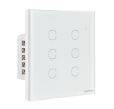 INTERRUPTOR ELETRICO SMART WIFI TOUCH BRANCO EWS 1006  4850030 - INTELBRAS(SC)