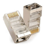 CONECTOR RJ45 CAT 5 BLINDADO GIGABIT