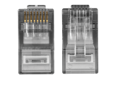 CONECTOR RJ45 CAT6 50 MICRAS DE OURO - INTELBRAS