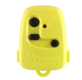 CONTROLE 433MHZ 3C AMARELO - PECCININ