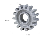 ENGRENAGEM EXTERNA DESLIZANTE LIGHT ALUM - PECCININ