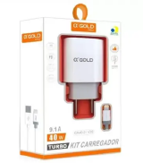 FONTE DE CARREGADOR TURBO 40W GOLD CA40-4