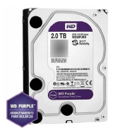 HD Surveillance WD Purple, 2TB, 5400RPM, Cache 64MB, 3.5, SATA - WD11PURZ