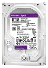 HD Surveillance WD Purple, 8TB, 5400RPM, Cache 64MB, 3.5, SATA - WD11PURZ