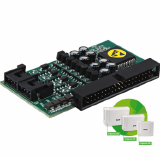 PLACA 4 RAMAIS ANALOGICOS IMPACTA 16/40/68 - 4990083 - INTELBRAS (SC)