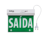 (P) PLACA DE SINALIZACAO SEMPRE ACESA PSA225 DUPLA FACE - 4632002 - ENGESUL