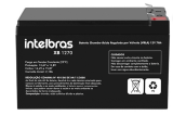(P) BATERIA VRLA 12V 7A  XB 1270 4821000 - INTELBRAS