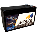 BATERIA SELADA VLR 12V 7AH - 12MVA-7 - MOURA
