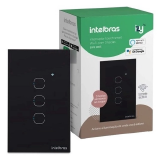 INTERRUPTOR SMART WI-FI TOUCH 3 EWS 1003 PT - 4850018 - INTELBRAS ( SC )