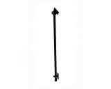 SUPORTE INFRA ATIVO 1 MT PRETO 907103 -  CONFISEG