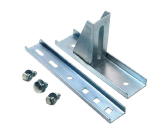 SUPORTE P/FIXACAO BV BASE FIXA C/TRILHO ZINCADO PA20024